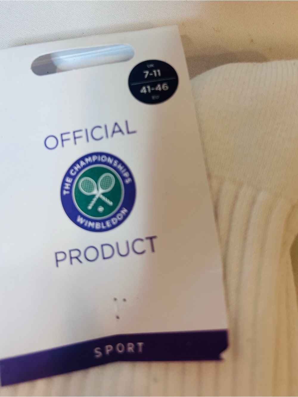 Wimbledon Championships Souvenir Items: Insulated Travel Mug, Socks Baseball Hat - Picture 3 of 10